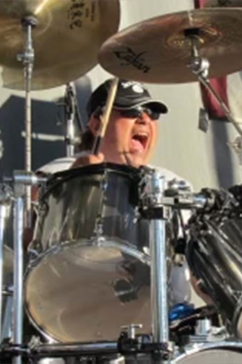 John DaPolita on drums